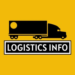 Logistics Info: black semi-truck on yellow